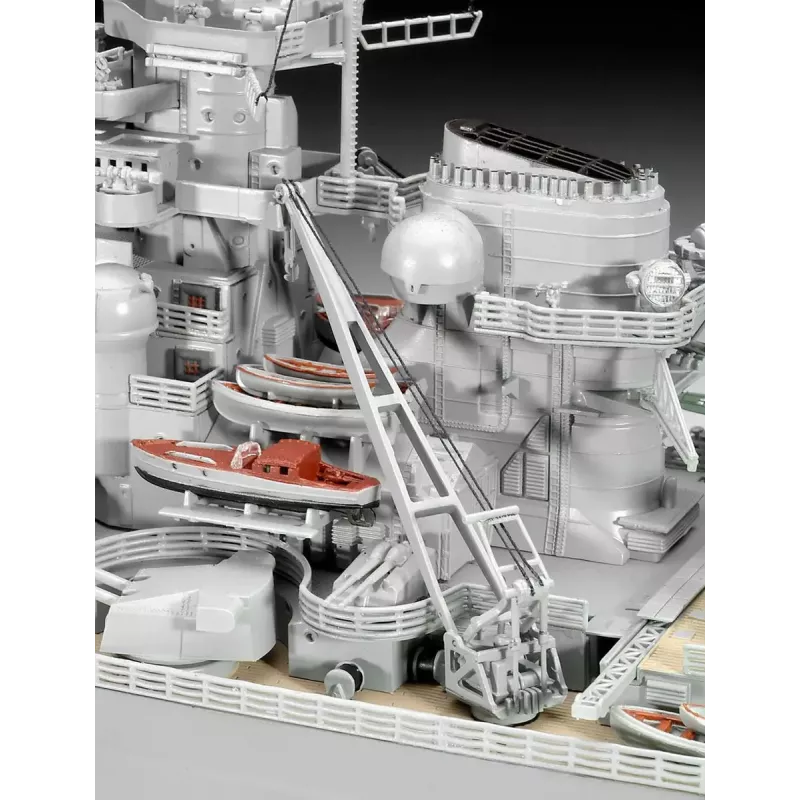 Karakuģa modelis Revell Bismarck montāžas komplekts 1:350
