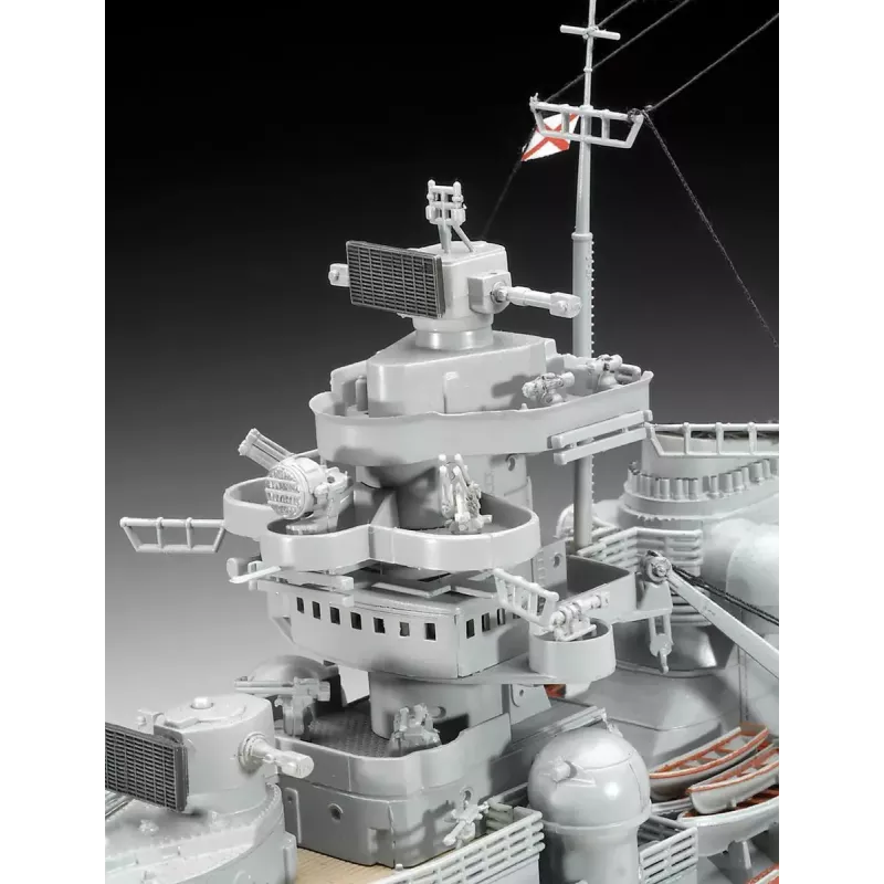 Karakuģa modelis Revell Bismarck montāžas komplekts 1:350