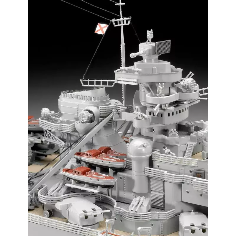 Karakuģa modelis Revell Bismarck montāžas komplekts 1:350