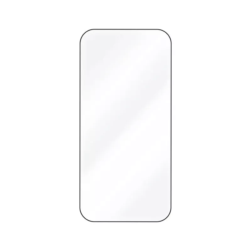 Ekrāna aizsargs FIXED Apple iPhone 17 Pro — rūdīts stikls, melns, Armor ar pretsputekļu aplikatoru un AR slāni