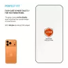 Ekrāna aizsargs FIXED Apple iPhone 17 Pro — rūdīts stikls, melns, Armor ar pretsputekļu aplikatoru un AR slāni
