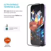 Ekrāna aizsargs FIXED Apple iPhone 17 Pro — rūdīts stikls, melns, Armor ar pretsputekļu aplikatoru un AR slāni