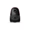 Cilindra putekļsūcējs Philips XD6142/12 — 900 W, 4 L putekļu maiss, HEPA filtrs, melns