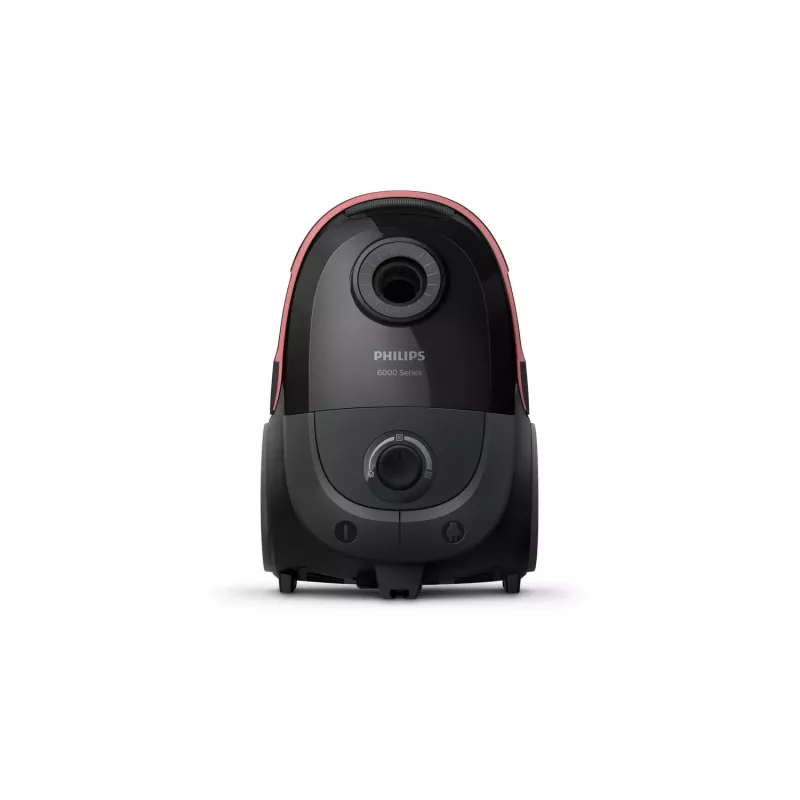 Cilindra putekļsūcējs Philips XD6142/12 — 900 W, 4 L putekļu maiss, HEPA filtrs, melns