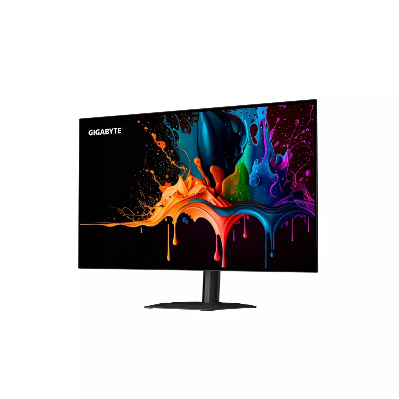 GIGABYTE MO27Q28G 27 collu OLED QHD spēļu monitors - 2560 x 1440, 280Hz, 0,03ms, 335 cd/m², Display HDR True Melns 500, HDMI 2.1, Displayport 1.4