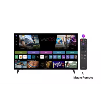 LG QNED AI 65QNED70A6A televizors 165.1 cm (65 collas) 4K Ultra HD viedais televizors Wi-Fi melns