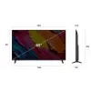 LG QNED AI 65QNED70A6A televizors 165.1 cm (65 collas) 4K Ultra HD viedais televizors Wi-Fi melns
