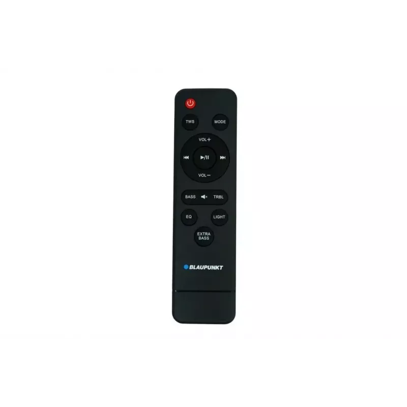 Skaļruņu sistēma BLAUPUNKT PB60X — 120W RMS, Bluetooth A2DP, FM, LED displejs, 7000mAh baterija, 18h, AUX, tālvadības pults, 568×322×321 mm