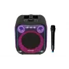 Iekštelpu/āra skaļruņu sistēma BLAUPUNKT PB6LED — 40 W RMS, Bluetooth, FM, MicroSD, LED displejs, 4500 mAh baterija