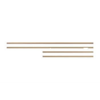 Samsung 75” Pielāgojama rāmja balta apmale (2025) – Tīkkoks, Rāmis, Bēša, 190,5 cm (75 collas), Samsung, LS03F