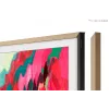Samsung 75” Pielāgojama rāmja balta apmale (2025) – Tīkkoks, Rāmis, Bēša, 190,5 cm (75 collas), Samsung, LS03F