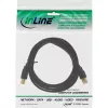 USB 2.0 pagarinātāja kabelis A tips vīr./siev. InLine 34605B melns 5m