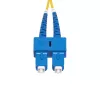StarTech.com 30 m (98,4 pēdas) SC uz SC (UPC) OS2 vienmoda dupleksā optiskās šķiedras kabelis, 9/125 µm, 40G/100G Zipcord, liekumizturīgs, zemi ievades zudumi – LSZH optiskās šķiedras pārvades kabelis