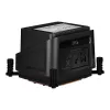 Universāls šķidruma dzesētājs ASUS MAX GAMING LC 360 ARGB LCD — 360 mm radiators, 120 mm ventilatori, atbalsta AM4/AM5/LGA1700, melns