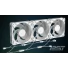 120 mm Arctic Freezer P12 Pro Reverse A-RGB PWM ventilators (balts) — 124 m³/h, FDB, kabeļu sadalītājs