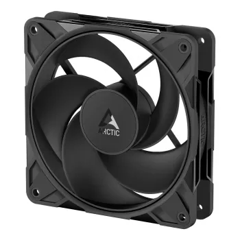120 mm PWM A-RGB ventilators Arctic Freezer P12 Pro Reverse — 124 m³/h, Fluid Dynamic gultnis, Melns