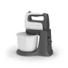 Tefal PrepMix+ HT464138 rokas mikseris ar statīva bļodu 500 W pelēks/balts