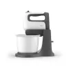 Tefal PrepMix+ HT464138 rokas mikseris ar statīva bļodu 500 W pelēks/balts