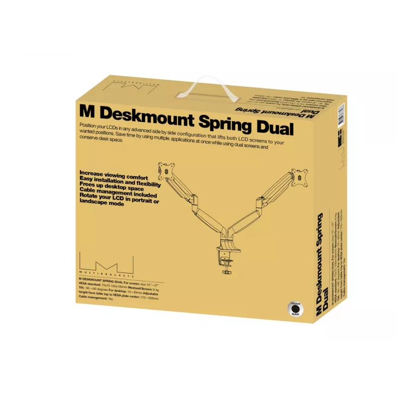 Multibrackets M Deskmount Gas Spring Dual Melns