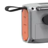 Pārnēsājams uzvelkamais radio Marmitek RESQ 100 — DAB/DAB+/FM, 3 W, LCD, USB‑C, 3,5 mm ligzda, gaiši pelēks