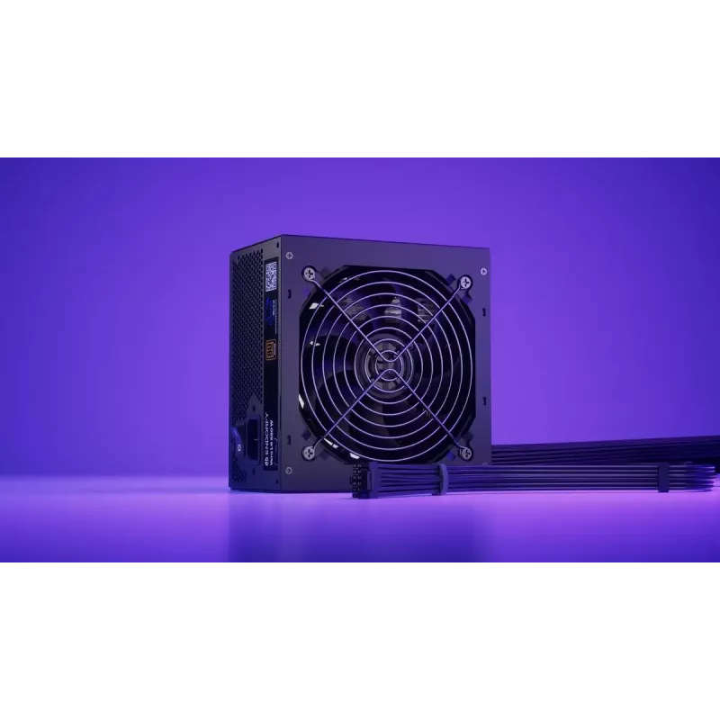 Barošanas bloks ENDORFY Vero L6 550 W ATX 24-pin 80 PLUS Bronze, 120 mm ventilators, melns