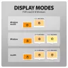 AXAGON HMC-WL9 USB-C 9-in-1 dokstacija ar 10 Gbps, 100W PD, 8K HDMI, Ethernet, bezvadu uzlādi