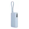 Portable power bank Xiaomi 67W 10000 mAh Li-Ion Blue, USB-C + USB-A, 3-device support