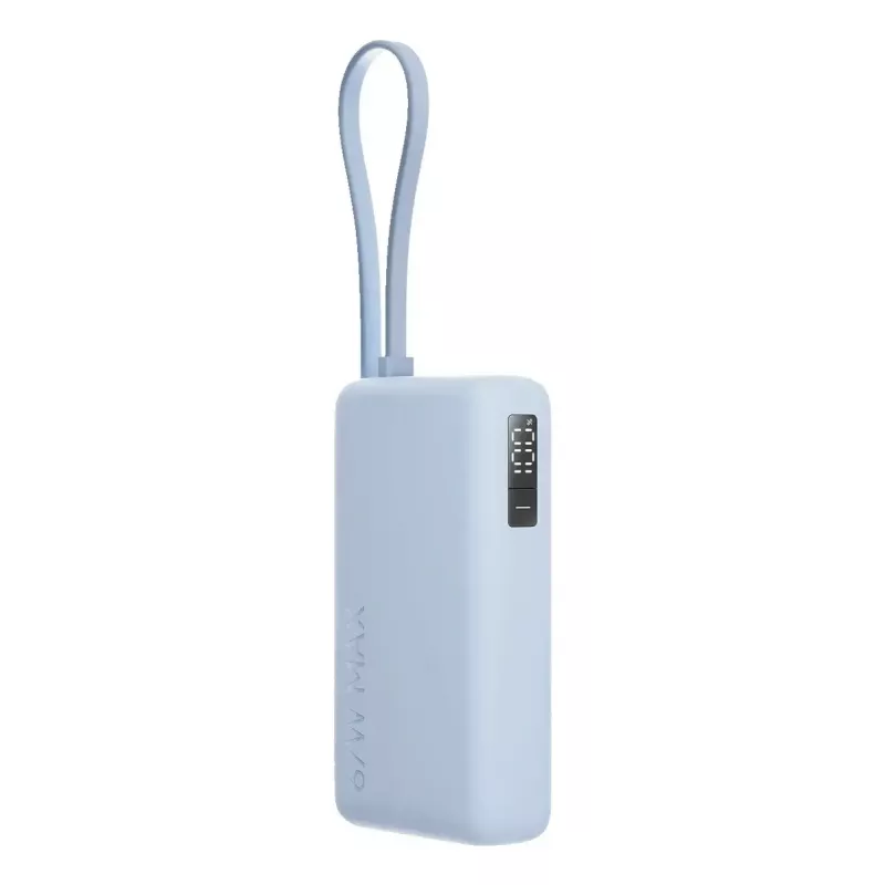 Portable power bank Xiaomi 67W 10000 mAh Li-Ion Blue, USB-C + USB-A, 3-device support