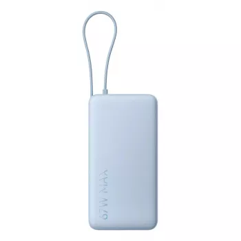 Ārējais akumulators Xiaomi 67W 20000 mAh Li-Ion Zils — 11.1 V, USB-A + USB-C, atbalsta 3 ierīces