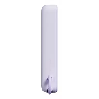Ārējais akumulators Xiaomi BHR08PAGL 5900 mAh Li‑Ion ar bezvadu uzlādi, 1x USB‑C, violets