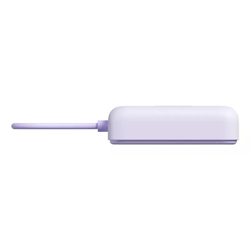 Ārējais akumulators Xiaomi BHR08PAGL 5900 mAh Li‑Ion ar bezvadu uzlādi, 1x USB‑C, violets