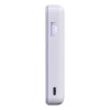 Ārējais akumulators Xiaomi BHR08PAGL 5900 mAh Li‑Ion ar bezvadu uzlādi, 1x USB‑C, violets