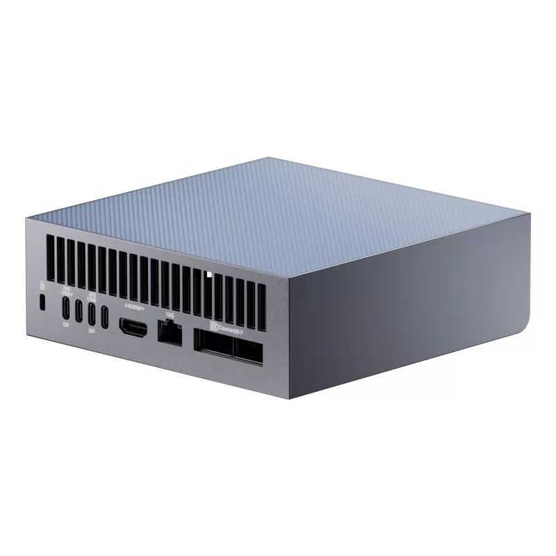 Mini PC ASUS Ascent GX10 GX10-GG0027BN — GB10 CPU, 128 GB LPDDR5x, 4 TB SSD, NVIDIA Melnswell, 240W, pelēks