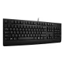 Vadu pilnizmēra tastatūra Lenovo Preferred Pro II USB US English, melna, 104 taustiņi, spiedpogu slēdži, 2 m kabelis