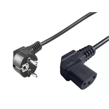 Microconnect PE010510 strāvas kabelis melns 1 m CEE7/7 C13 savienotājs