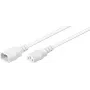 Microconnect PE040630W strāvas kabelis, balts, 3 m, C14 savienotājs, C13 savienotājs