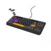 GENESIS Thor 230 TKL tastatūra Spēļu USB + RF bezvadu + Bluetooth QWERTY Melna, Pelēka, Oranža
