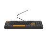 GENESIS Thor 230 TKL tastatūra Spēļu USB + RF bezvadu + Bluetooth QWERTY Melna, Pelēka, Oranža