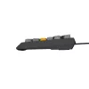 GENESIS Thor 230 TKL tastatūra Spēļu USB + RF bezvadu + Bluetooth QWERTY Melna, Pelēka, Oranža