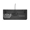 GENESIS Thor 230 TKL tastatūra Spēļu USB + RF bezvadu + Bluetooth QWERTY Melna, Pelēka, Oranža