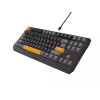 GENESIS Thor 230 TKL tastatūra Spēļu USB + RF bezvadu + Bluetooth QWERTY Melna, Pelēka, Oranža