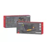 GENESIS Thor 230 TKL tastatūra Spēļu USB + RF bezvadu + Bluetooth QWERTY Melna, Pelēka, Oranža
