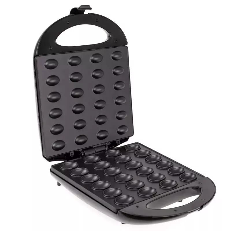 Vafeļu dzelzs Mesko MS 3041 — 1600 W, melns, pagatavo 24 eliptiskas vafeles (220–240 V)