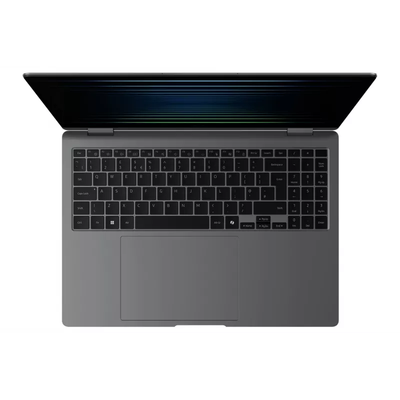 Samsung NP960QHAA-EXP 16 collu Ultrabook ar Intel Core Ultra 5, 16 GB RAM, 512 GB SSD, Windows 11
