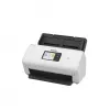 ADF skeneris Brother ADS-4550W 600 x 600 DPI duāls CIS 60 lapu ADF 7.11 cm displejs 48 bitu ievade 24 bitu izvade 5250 lapas dienā Melns Balts