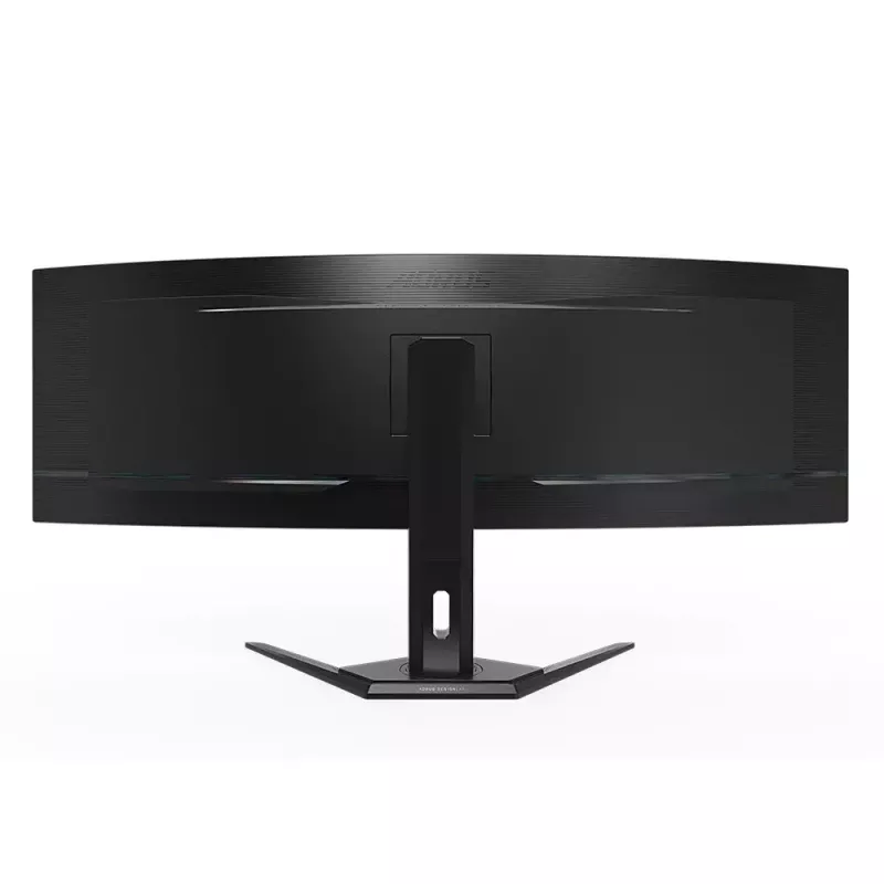 Monitors GIGABYTE 49 collu OLED CO49DQ DQHD 5120×1440 144 Hz, HDR, FreeSync, 10 bitu, 2×HDMI 2.1, USB-C, VESA 100×100