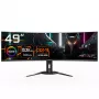 Monitors GIGABYTE 49 collu OLED CO49DQ DQHD 5120×1440 144 Hz, HDR, FreeSync, 10 bitu, 2×HDMI 2.1, USB-C, VESA 100×100