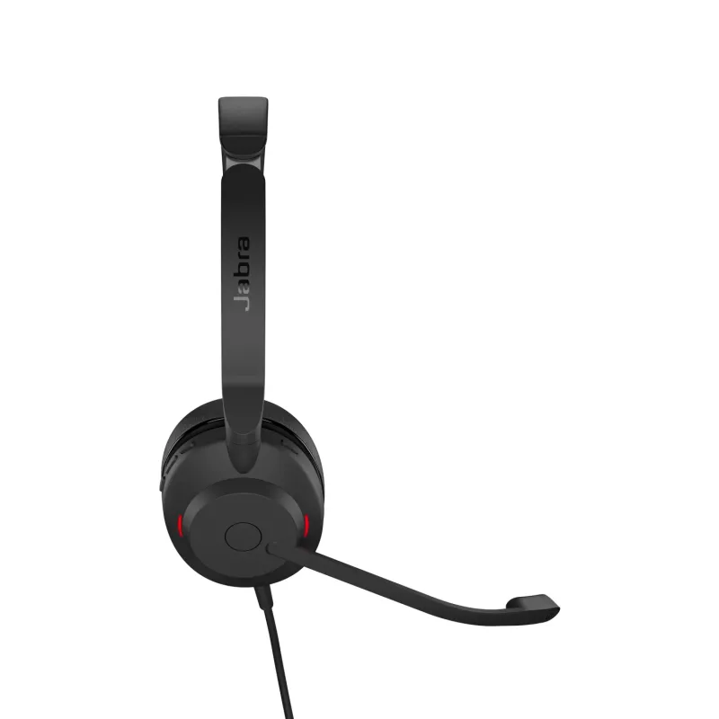 Jabra Evolve2 30 USB-C, UC Stereo, Wired, Office/Call center, 20 - 20000 Hz, 125 g, Headset, Melns