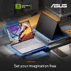ASUS Vivobook 16X K3605VU-WS96 Intel® Core™ i9 i9-13900H klēpjdators 40,6 cm (16 collu) WUXGA 16 GB DDR4-SDRAM 1 TB SSD NVIDIA GeForce RTX 4050 Wi-Fi 6E (802.11ax) Windows 11 Home Sudrabs