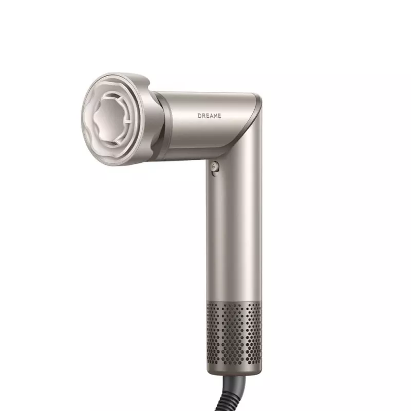 Dreame Dazzle matu ieveidotājs 1400 W — 110000 RPM motors, 3 siltuma līmeņi, maks. 90°C, zelts